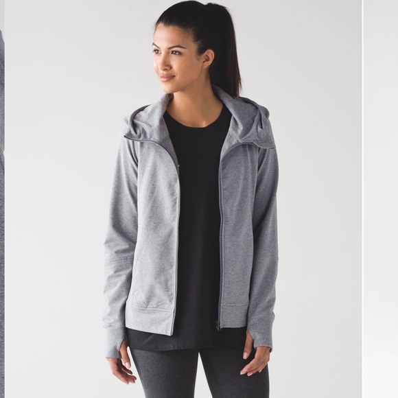 lululemon athletica Tops - New LULULEMON Belle Hoodie Sweatshirt Gray 10